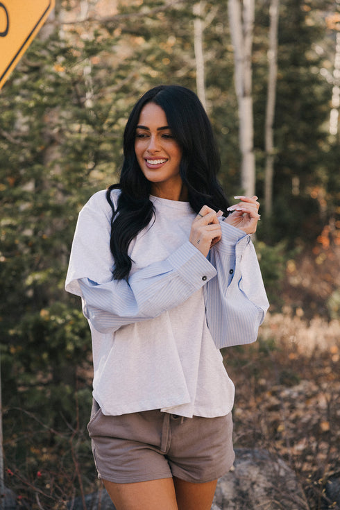 Cabin Club Tee // Grey